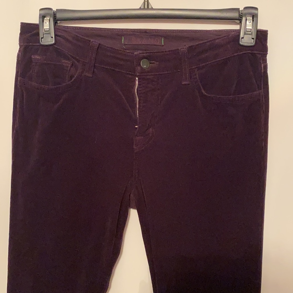 J Brand - plum color corduroy boot cut - size 30